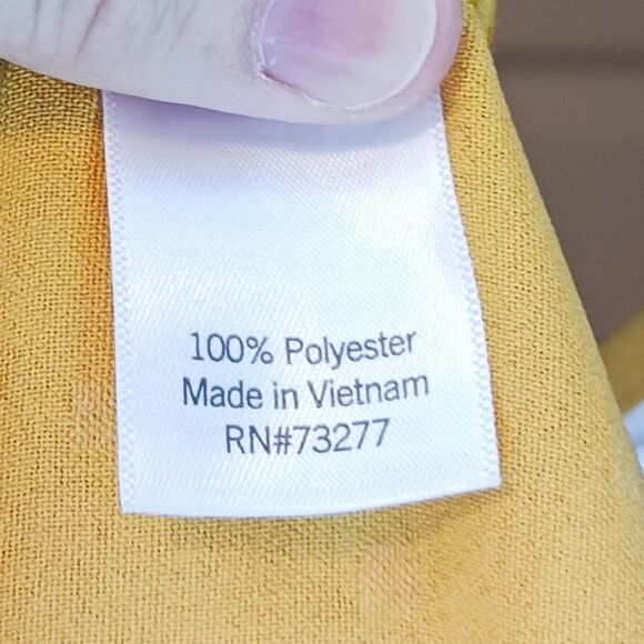 #30 3/$18 - Lauren Conrad Yellow Tank Top Size S - Picture 4 of 6